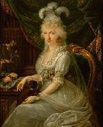 unknow artist Luise Marie Amelie Theresia von Bourbon, Prinzessin von Neapel-Sizilien painting